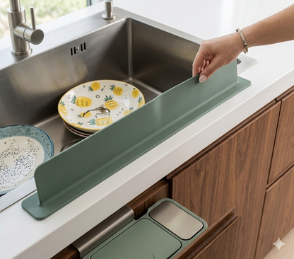 Kitchen Sink Water Splash Guard